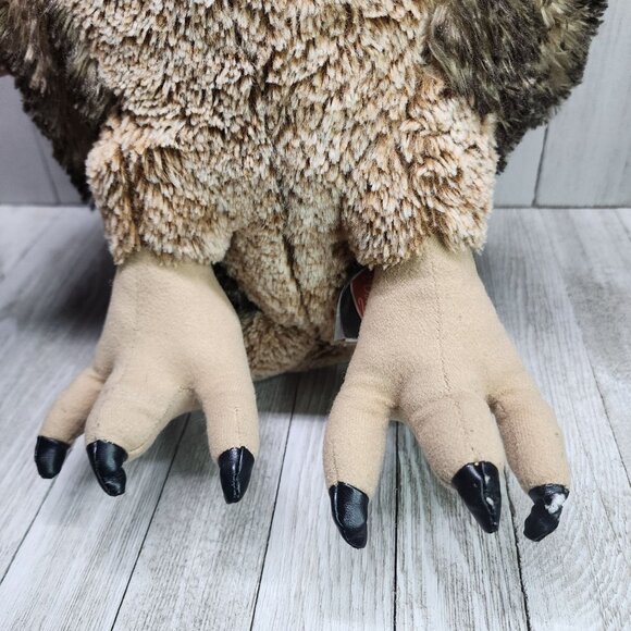 Melissa and Doug Barn Owl Plush Realistic Stuffed Animal Toy 16'' Super Soft - Picture 6 of 10